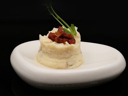 PURÈ DI PATATE E BACON